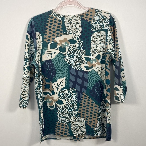 Hott Cotton Rayon Blend Tunic Top women's Small - Picture 8 of 8